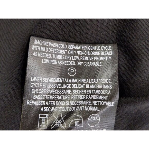 Volcom Women's Dress Black & White fit & Flare spaghetti straps Size 5 - Picture 9 of 9